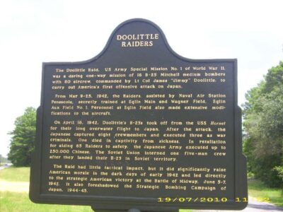 Doolittle Raiders Plaque