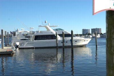 Boats Along Destin Harbor